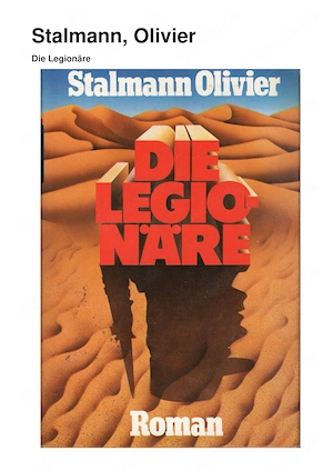 Stalmann, Olivier Die Legionäre