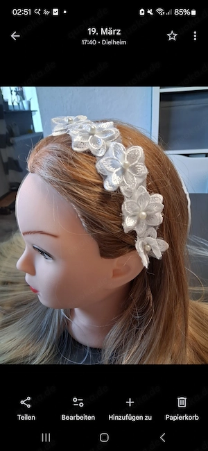 Harreif zur Komunion oder Hochzeit 