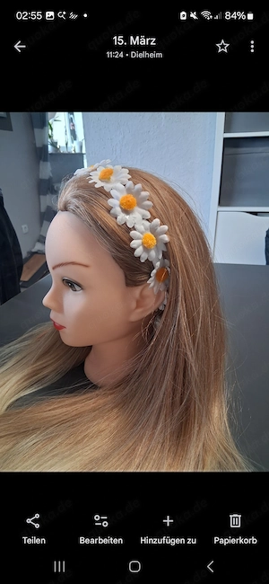 Haarreif zur Komunion oder Hochzeit 