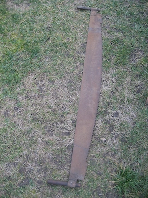Zweimannsäge Trummsäge Hochzeit Säge Holzsäge Sägebogen 120cm Bild 4