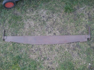 Zweimannsäge Trummsäge Hochzeit Säge Holzsäge Sägebogen 120cm Bild 6