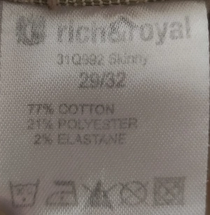 Rich Royal Damen Hose 36-38 Blumenhose Muster Wenig getragen Bild 8