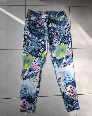 Marc Aurel Damen Hose 38 Blumenhose Muster Wenig getragen, schön Bild 2