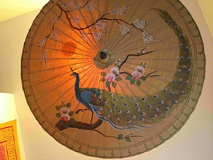 Asiatischer Lampenschirm