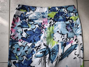 Marc Aurel Damen Hose 38 Blumenhose Muster Wenig getragen, schön Bild 7