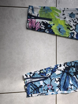 Marc Aurel Damen Hose 38 Blumenhose Muster Wenig getragen, schön Bild 6