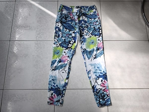 Marc Aurel Damen Hose 38 Blumenhose Muster Wenig getragen, schön