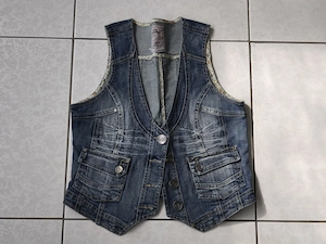 Street One Jeansweste Weste Jeans Blau Gr.M   38 Top gepflegt