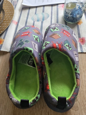 Hausschuhe Minecraft