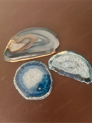 Achatscheiben Naturstein Deko Sammlerstücke