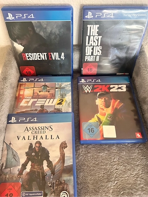 PS4 Spiele Sammlung