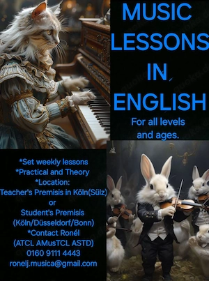 Music Lessons in English 