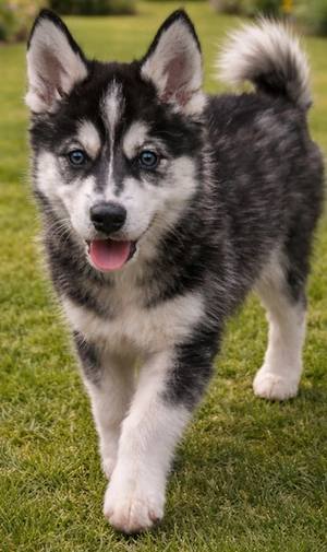 Pomsky Hündin Welpe