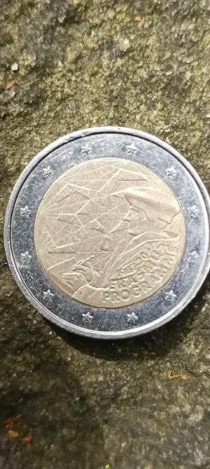 2 euro  1987-2022 erassmuss programm