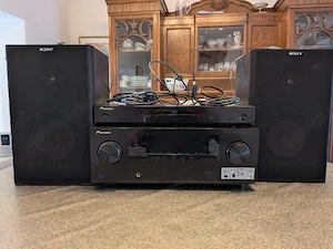 Pioneer CD-DVD Player sowie Radio u.2 lautsprecher sony
