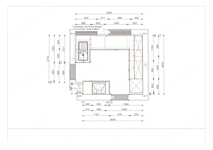 Küchen Zeile, neuwertig