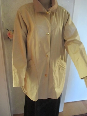 NEU * Edel * klassisch * Trench- Coat * Allwetter * Jacke "Bexleys" Gr. 42- 44  M- L * cremé- beige 