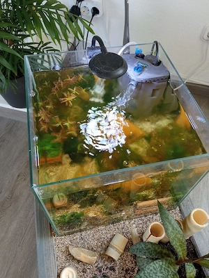 Nanobecken komplett mit Zubehör 