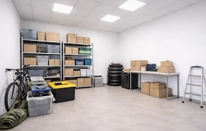 40qm Lagerfläche im 1.og