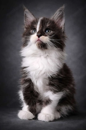 Maine Coon Kitten Mädchen mit Stammbaum 