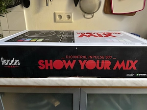 Verkauft wird ein DJ Pult von Hercules Impuls 500 neu mit Garanti