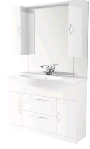 Badmöbel-Set Baden Haus Bahia BxHxT 120 x 190 x 50 cm