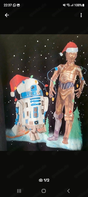 Star Wars Weihnachts Shirt xxl 