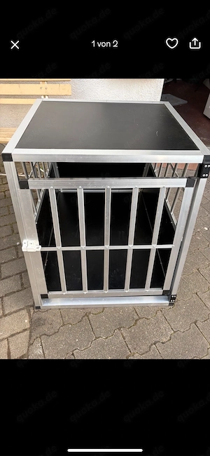 Hundebox Transport Rücktzugsort