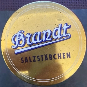 Werbeblechdose Brandt Salzstäbchen Bild 3