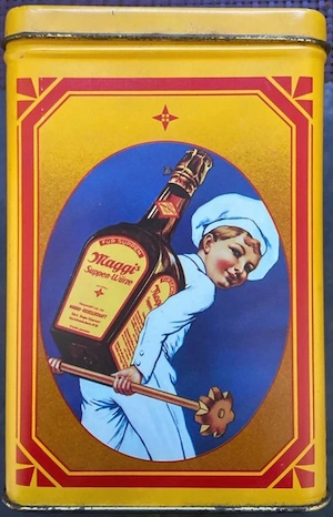 Werbeblechdose Maggi