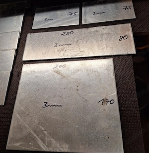 Verschiedene Blech Reste 