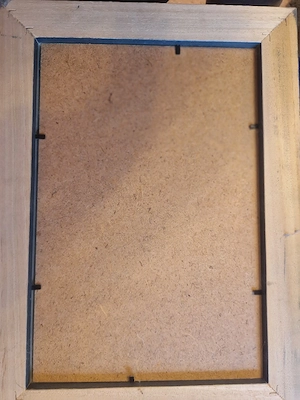 Bilderrahmen Helles Blau