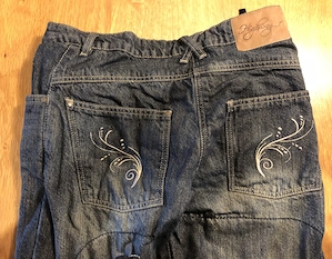 Motorrad Hose Highway Denim Gr. 36 30