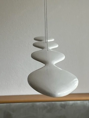 Philips Design Pendelleuchte   Hängelampe   Weiß   90 cm   Modern & Edel