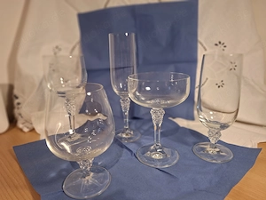 Schöne Kristallgläser 