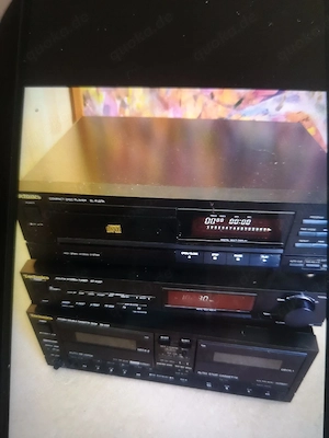 Vintage Stereoanlage Technics Bausteine CD, Tape, Tuner