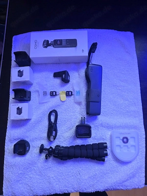 -- OSMO POCKET, 3-Achsen Gimbal+Erweiterung Paket+Wireless Modul