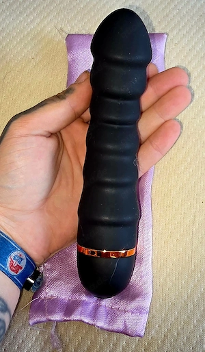 Schwarzer Vibrator  
