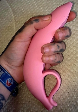 Rosa Bananen Dildo   