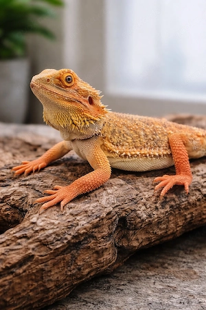 Bartagame (Hypo Orange Red)   gesund, aktiv, schöne Farben