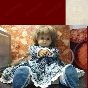 Zapf Puppe 50 18, Niedliche Puppe, H = 50 cm, mit Kleidung