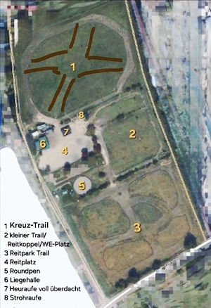 Offenstall mit Paddocktrail oder Paddockbox 7* LAG Offenstall mit Paddocktrail, 