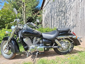 Honda VT750C Chillen auf dem Highway 