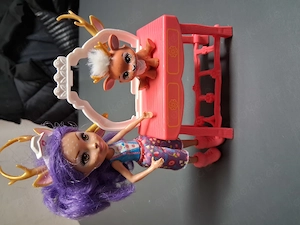 5 verschiedene Enchantimals Püppchen 