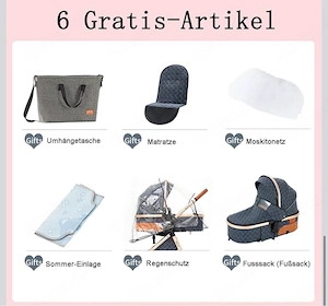 Kinderwagen 3in1 NEU