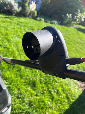 ALKO Elektro-Rasenmäher, verstellbare Höhe, gepflegt, großer Auffangkorb Bild 3