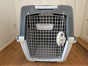 Neuwertig! Große Hunde Transportbox Gulliver 5 (Gr. M) Trixie 80 x 60 x 56 cm TOP!