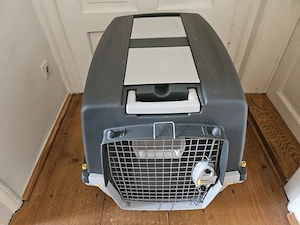 Neuwertig! Große Hunde Transportbox Gulliver 5 (Gr. M) Trixie 80 x 60 x 56 cm TOP!