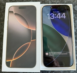 Apple iPhone 16 Pro Max - 256 GB - Desert Titanium Zustand Hervorragend