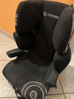 Kinderautositz Concord Transformer X-Bag, Gruppe 2 3 (15-36 kg), schwarz